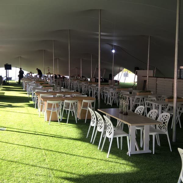 Smart Grass Event & Hire installation