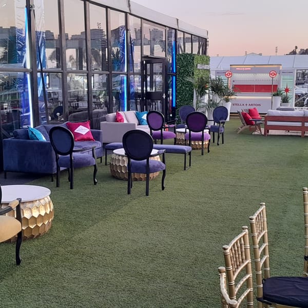 Smart Grass Event & Hire installation