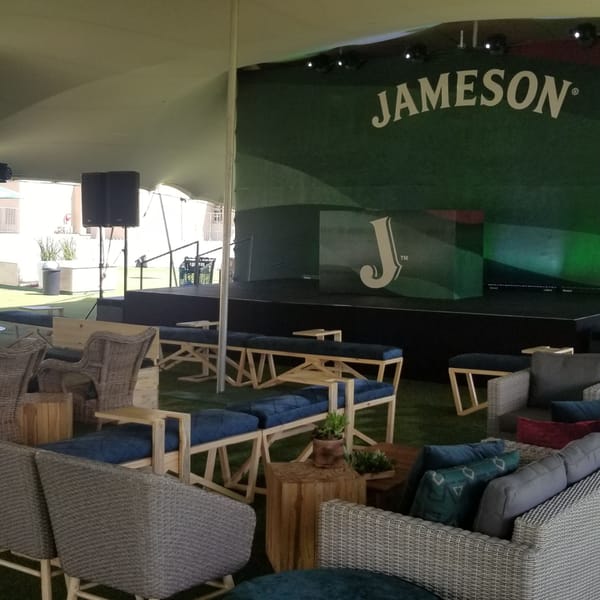 Smart Grass Event & Hire installation