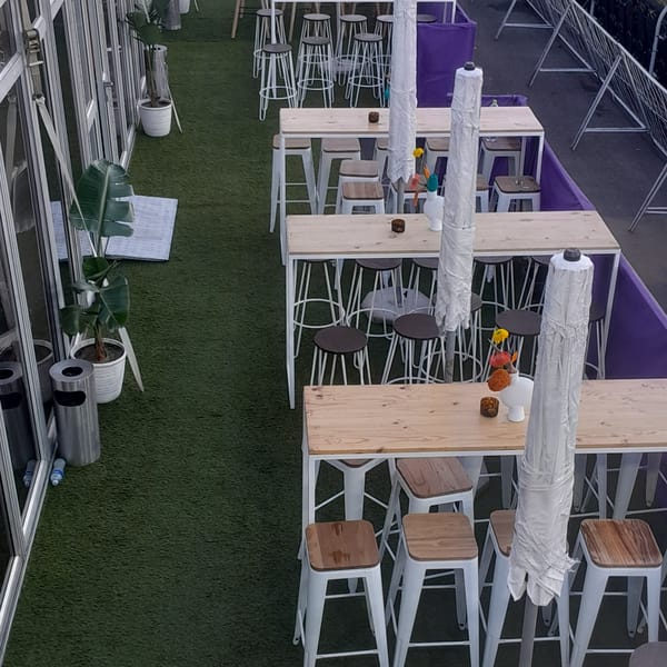 Smart Grass Event & Hire installation