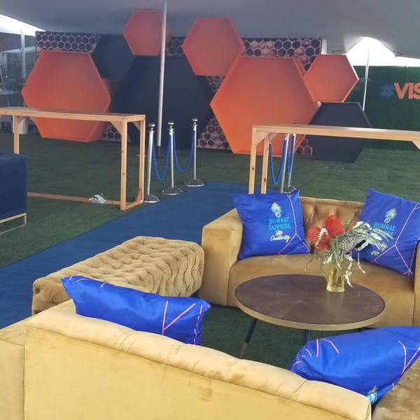 Smart Grass Event & Hire installation