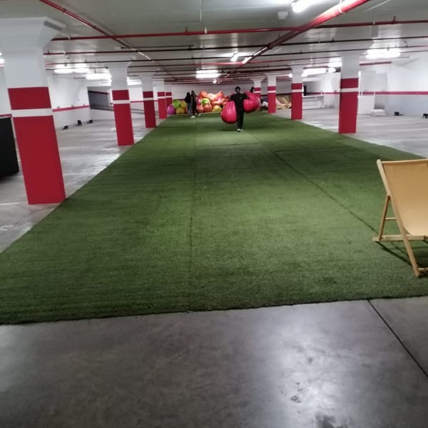 Smart Grass Event & Hire installation