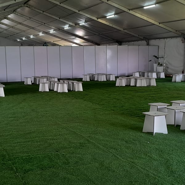 Smart Grass Event & Hire installation