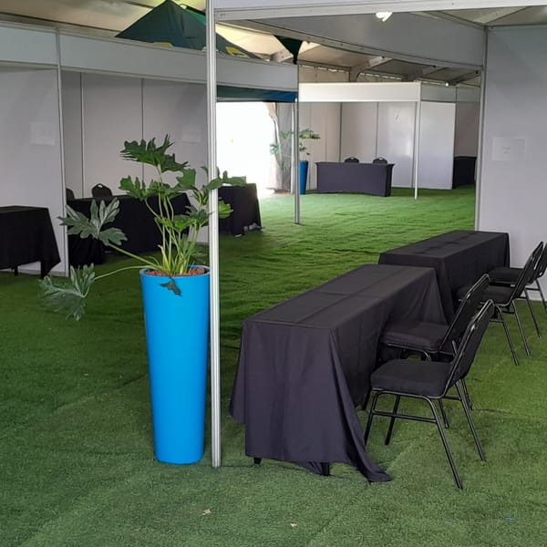 Smart Grass Event & Hire installation