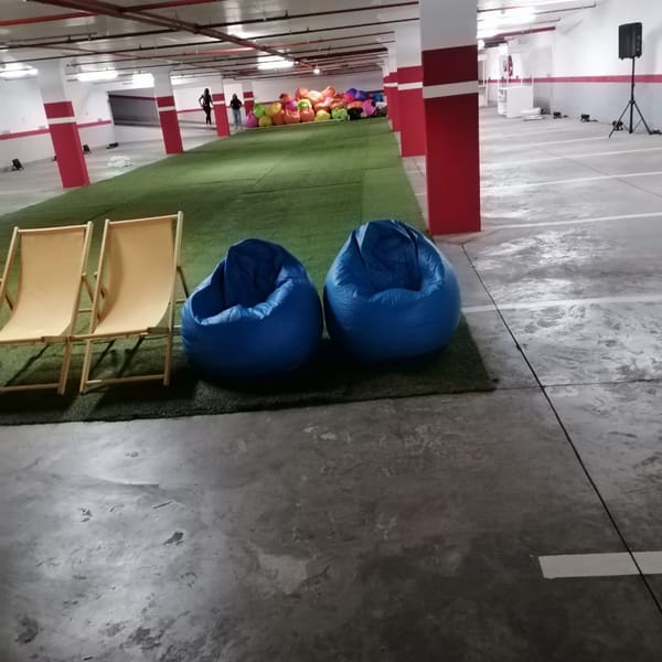 Smart Grass Event & Hire installation