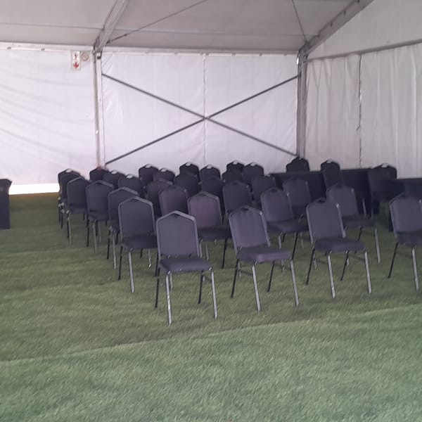 Smart Grass Event & Hire installation