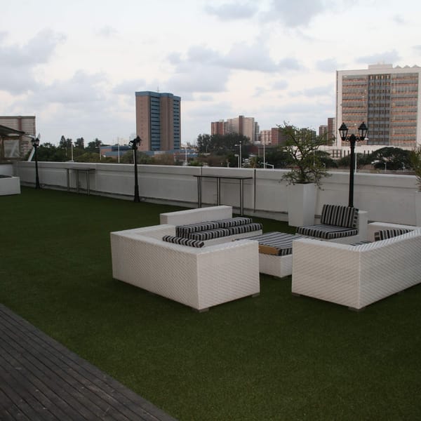 Smart Grass Event & Hire installation