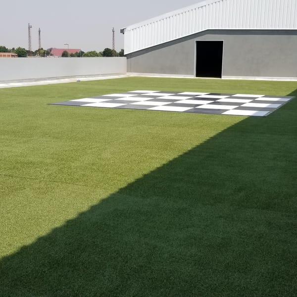 Smart Grass Event & Hire installation