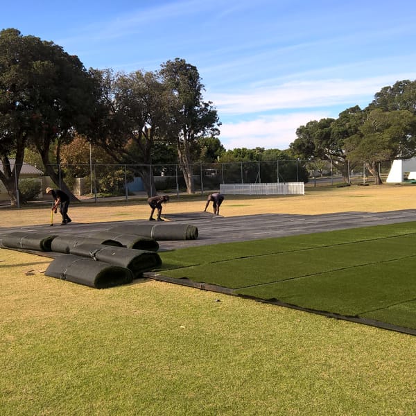 Smart Grass Event & Hire installation