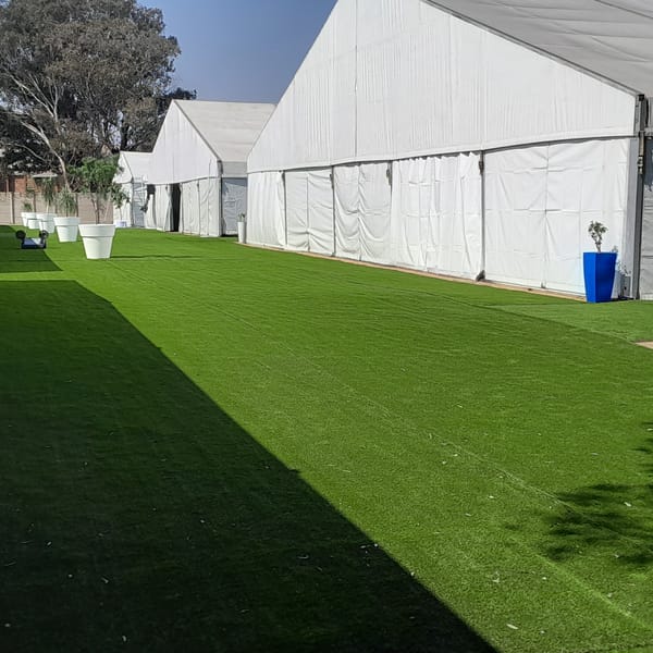 Smart Grass Event & Hire installation