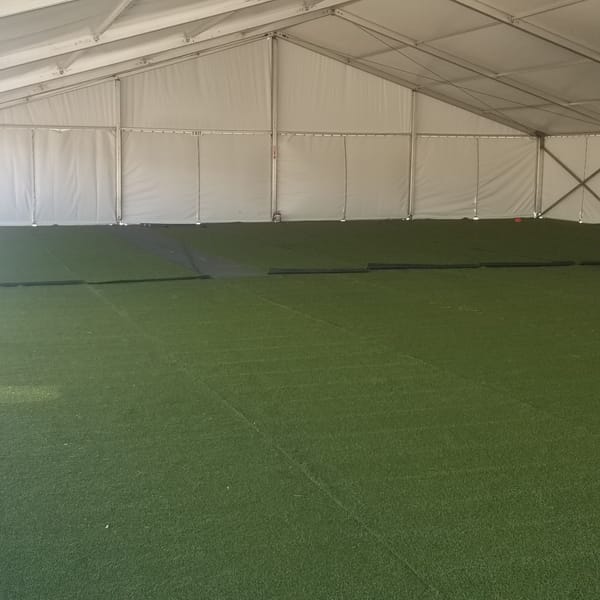 Smart Grass Event & Hire installation