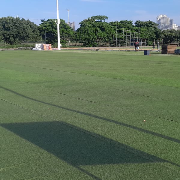 Smart Grass Event & Hire installation