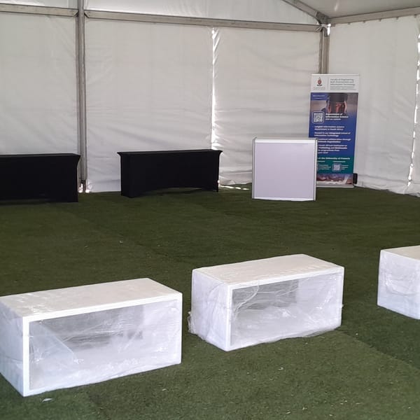 Smart Grass Event & Hire installation