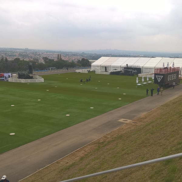 Smart Grass Event & Hire installation