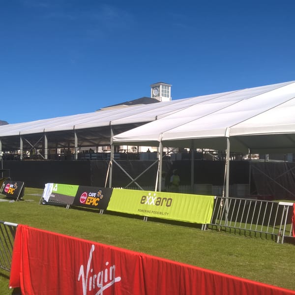 Smart Grass Event & Hire installation