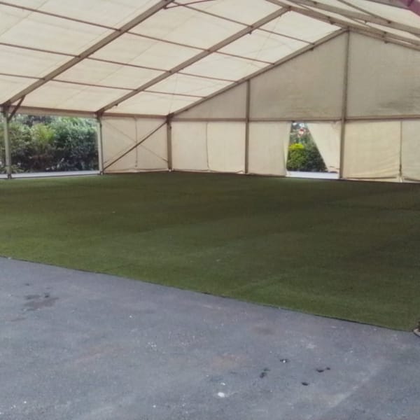 Smart Grass Event & Hire installation