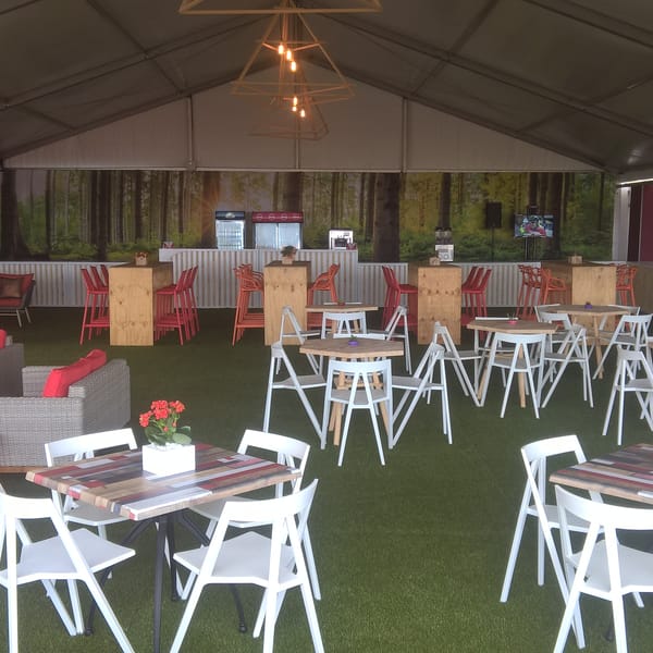 Smart Grass Event & Hire installation