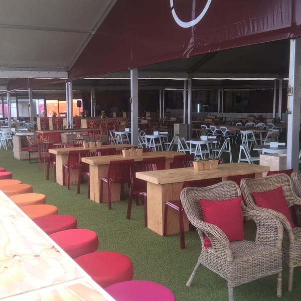 Smart Grass Event & Hire installation