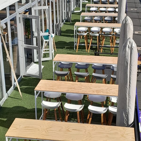 Smart Grass Event & Hire installation