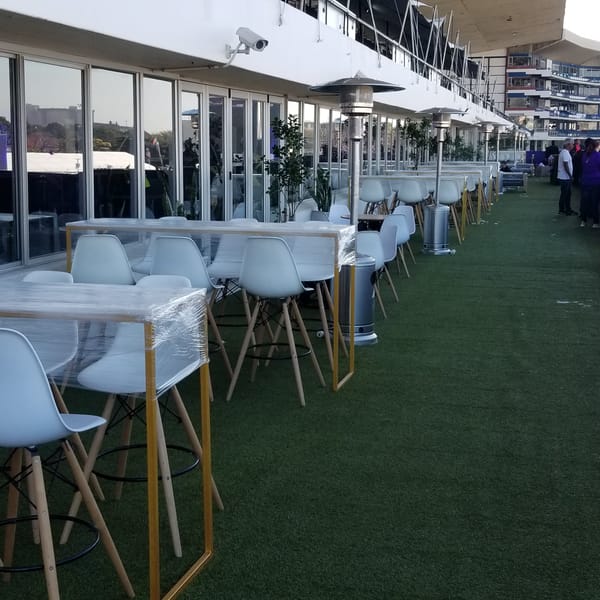 Smart Grass Event & Hire installation