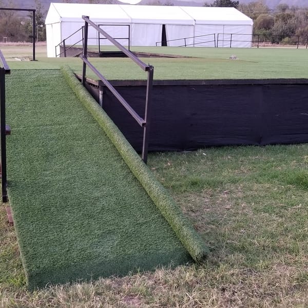 Smart Grass Event & Hire installation