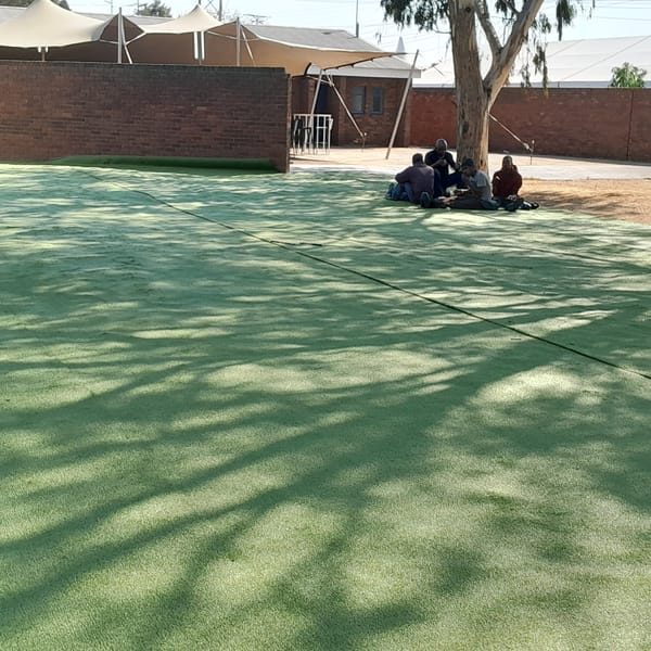 Smart Grass Event & Hire installation