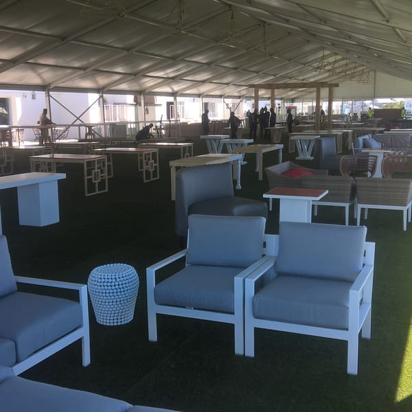 Smart Grass Event & Hire installation