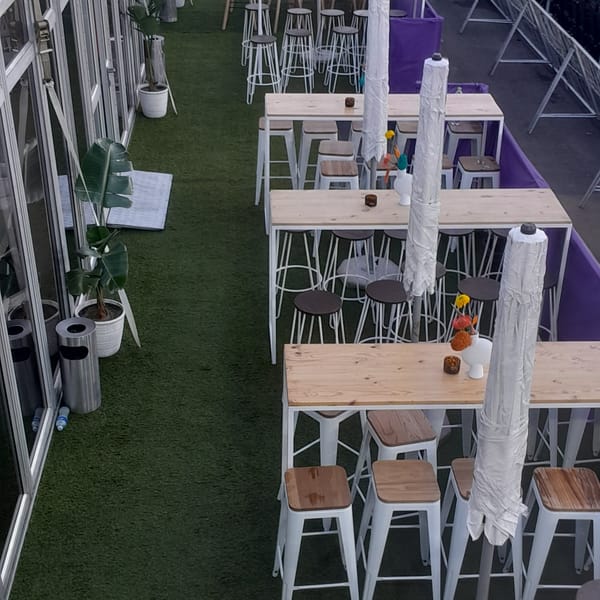 Smart Grass Event & Hire installation