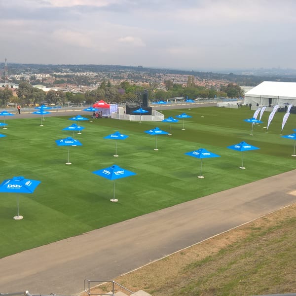 Smart Grass Event & Hire installation