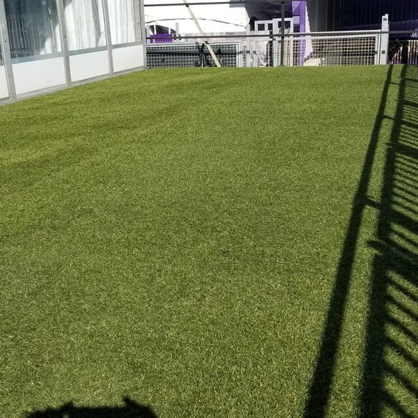 Smart Grass Event & Hire installation
