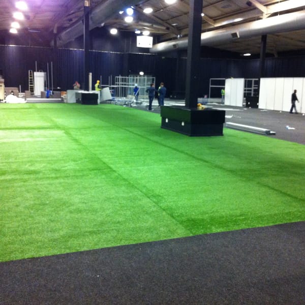 Smart Grass Event & Hire installation