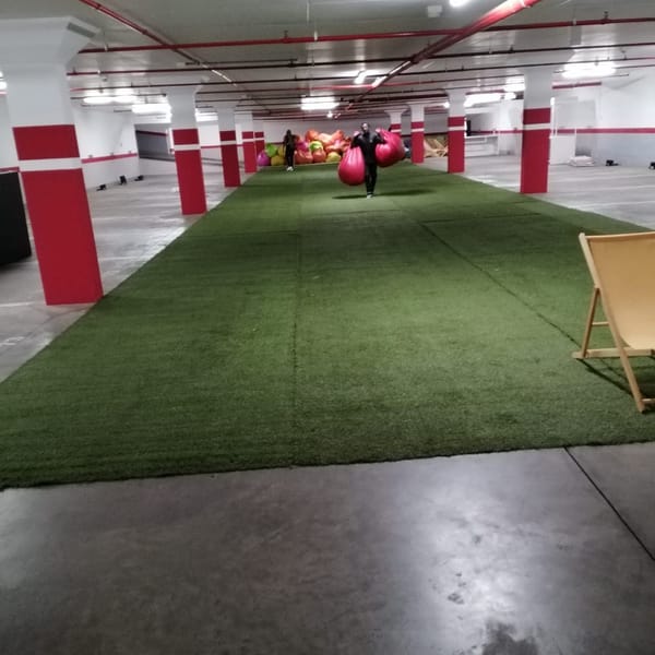 Smart Grass Event & Hire installation