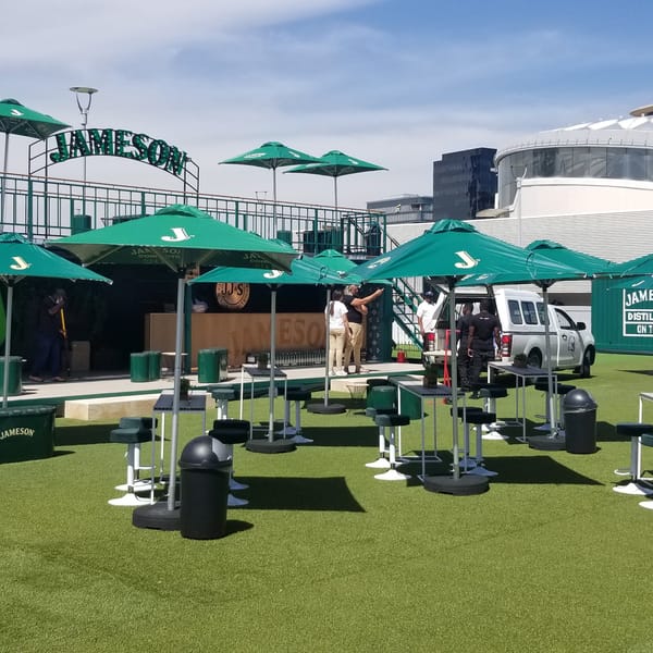 Smart Grass Event & Hire installation