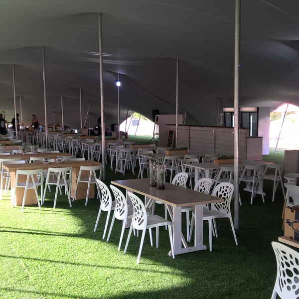 Smart Grass Event & Hire installation