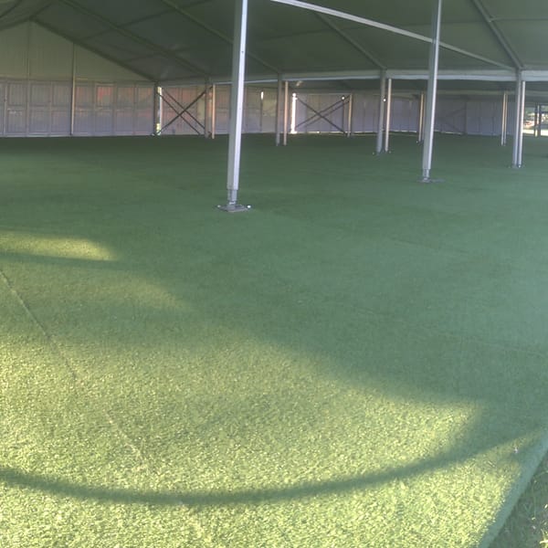 Smart Grass Event & Hire installation