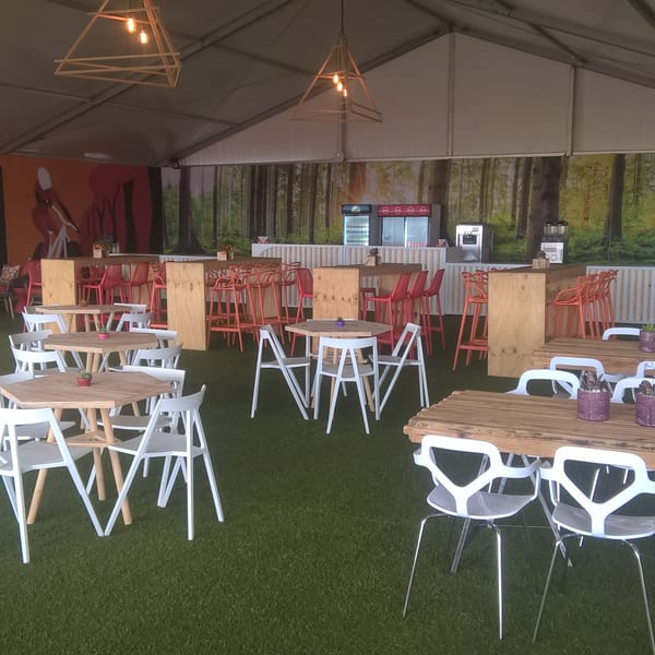 Smart Grass Event & Hire installation