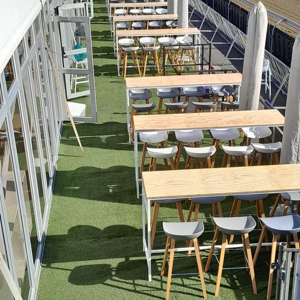 Smart Grass Event & Hire installation