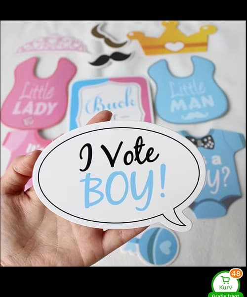 Gender Reveal – Klassisk hover