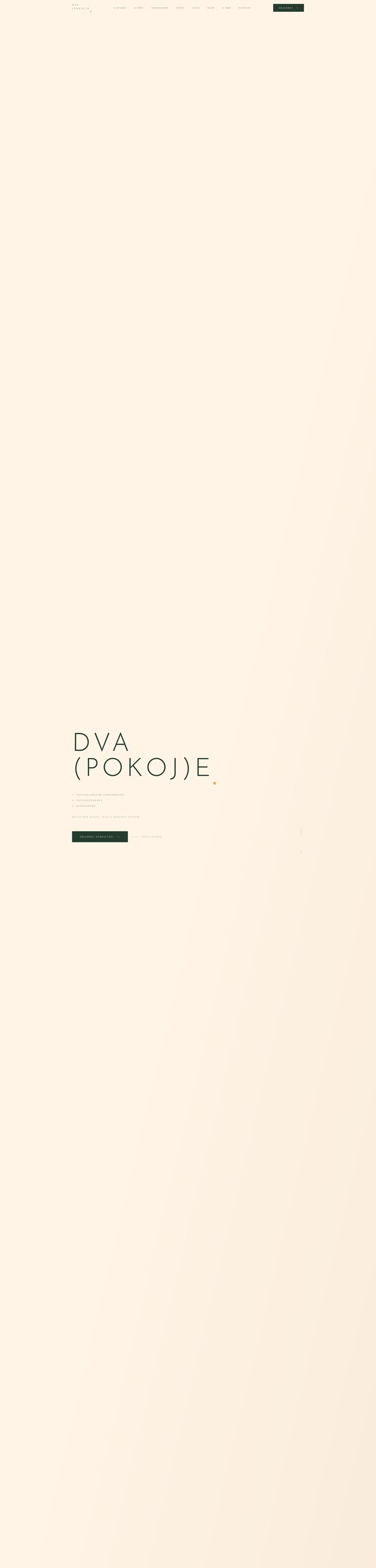 Website for a psychology practice