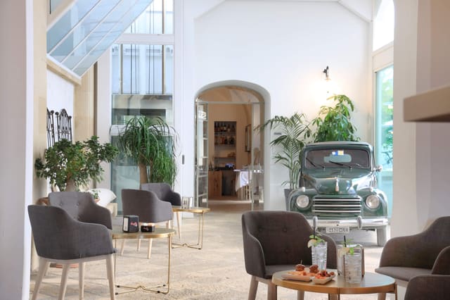 The aperitivo courtyard