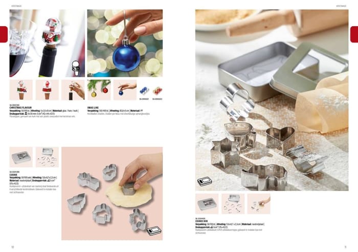 Kerstballen en geschenkverpakkingen