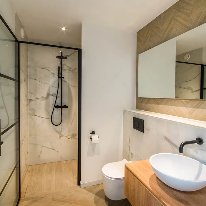 Badkamer renovatie Rijswijk — complete sloop en opbouw inclusief sanitair