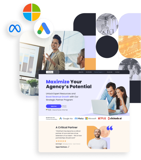 ClickTech Partner Programme platform and partner dashboard