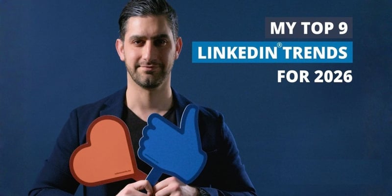 9 LinkedIn-trends die je in 2026 moet kennen