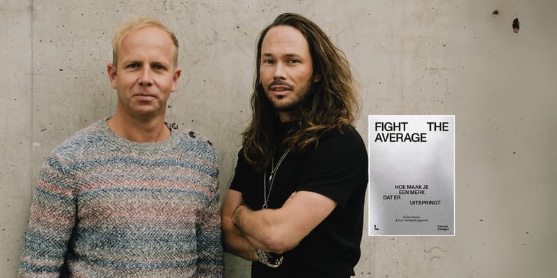 ‘Fight the average’: Het nieuwe boek van Dries Henau en Yuri Vandenbogaerde