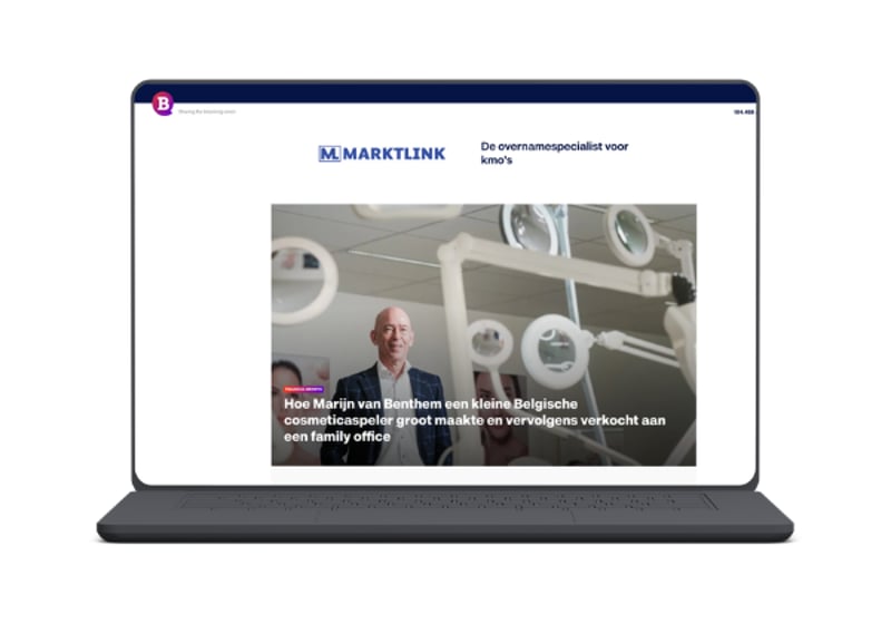 Marktlink samenwerking Bloovi