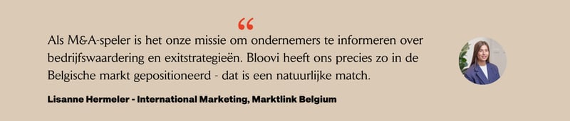 Quote Lisanne Hermeler — Marktlink Belgium