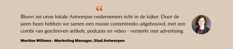 Quote Martine Willems — Stad Antwerpen