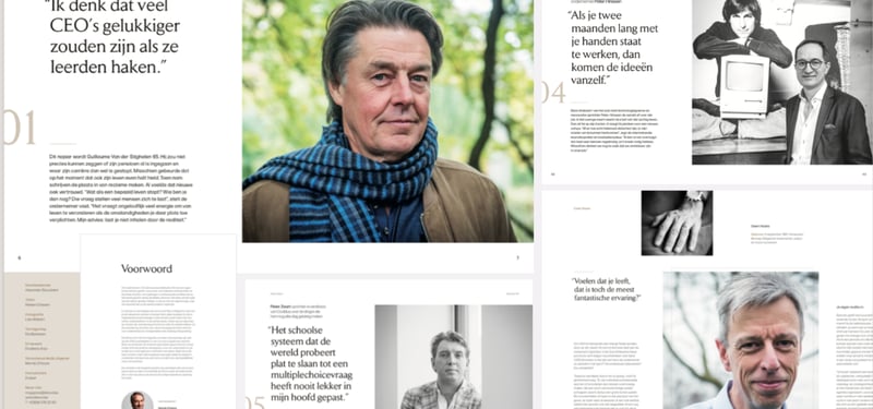 Bloovi Print Magazine binnenkant