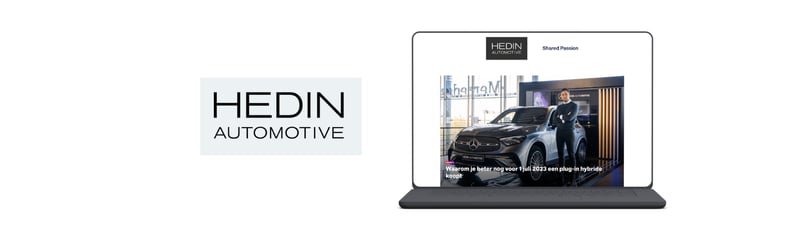 Hedin Automotive × Bloovi Brand Studio — hero